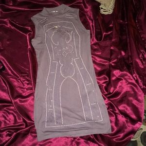 **Say What? Lavender Bodycon**